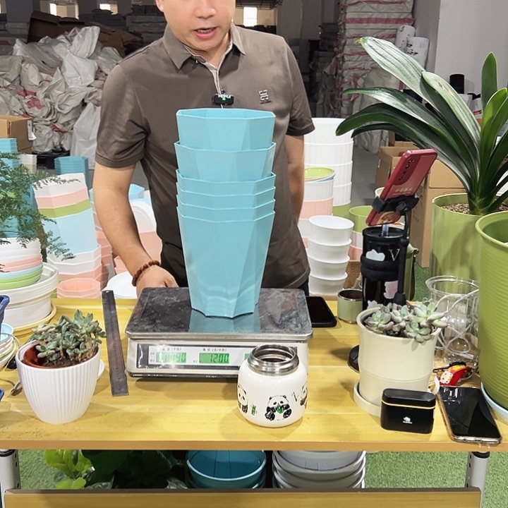 FCC170口17高19蓝色6个无托