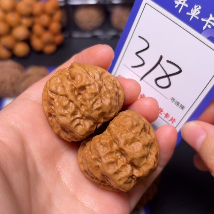 把件文玩核桃37蛤蟆头318