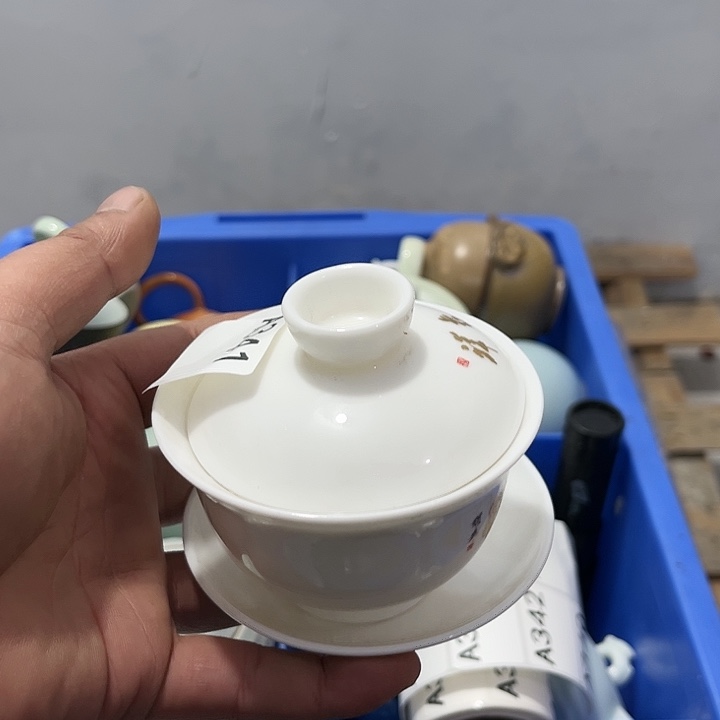 茶具默认微瑕瓷器、茶具、壶、摆件，介意勿拍 
