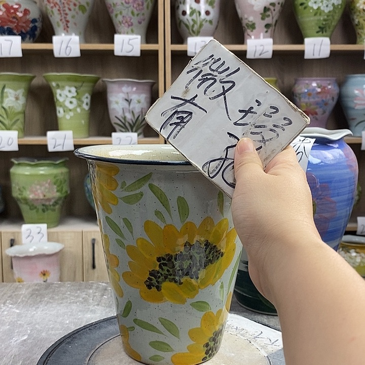 罐3xc景德镇陶瓷花盆