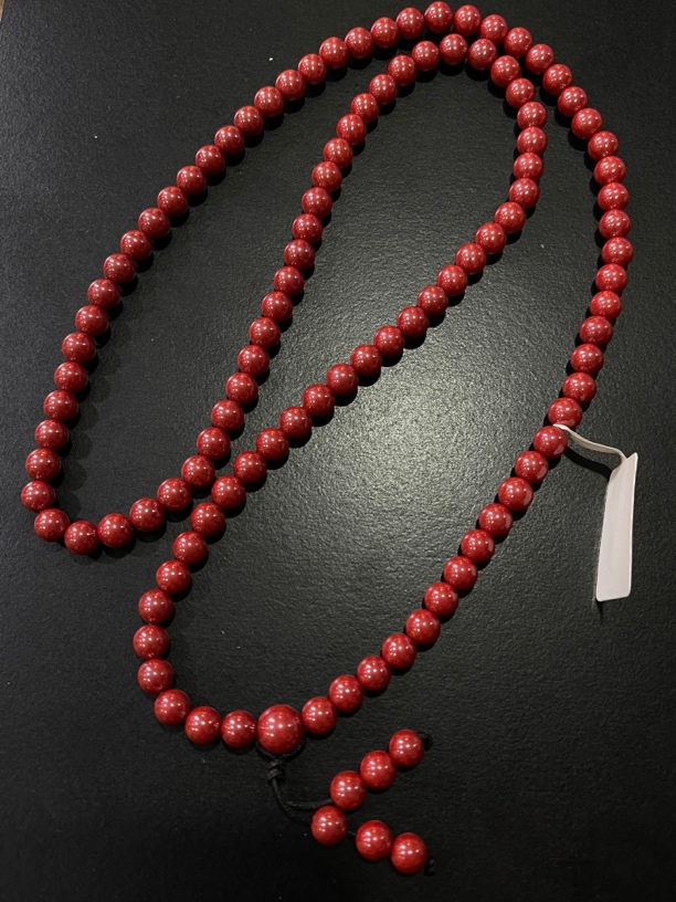 含辰砂工艺品帝王砂108挂链 经典百搭