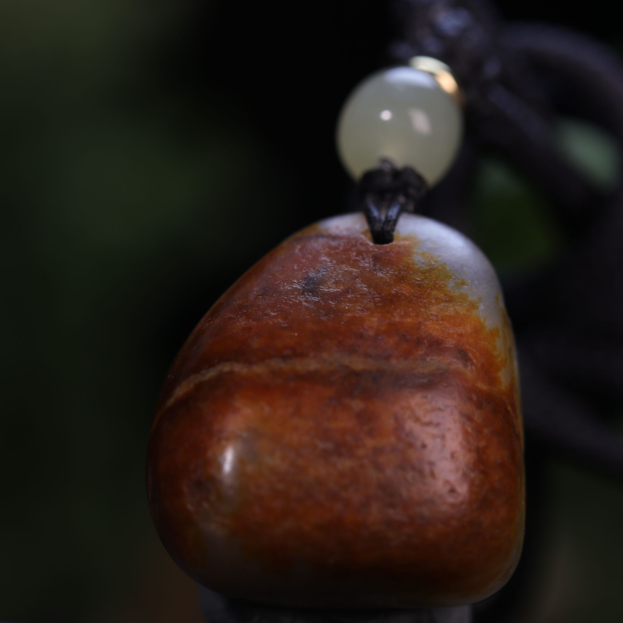 和田玉原石小吊坠