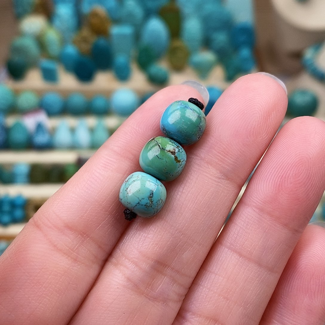 绿松石珠宝奇石未镶嵌