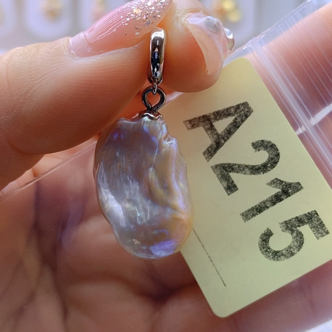 淡水珍珠颈饰银S925镶嵌