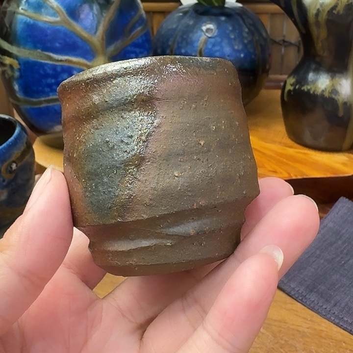 小山真吾备前烧主人杯福利一口价