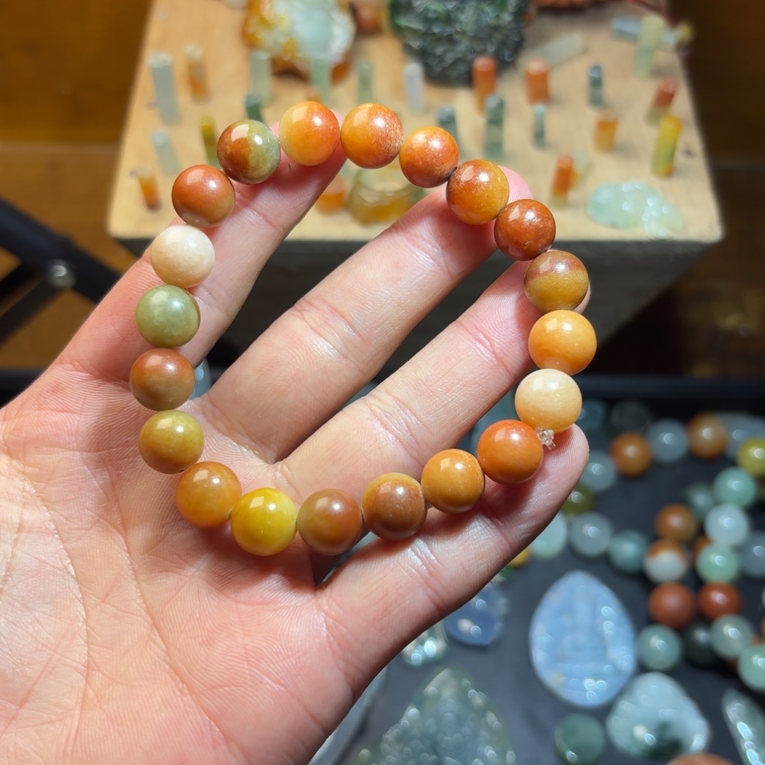 翡翠未镶嵌手串翡翠手串