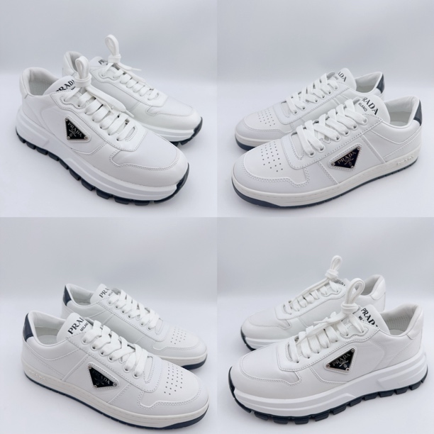 未使用 Prada/普拉达 37-37.5码/经典三角钢标24年新款板鞋