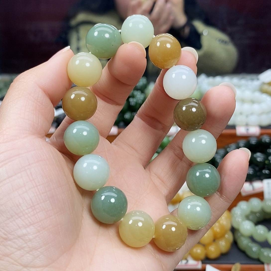 和田玉手链未镶嵌