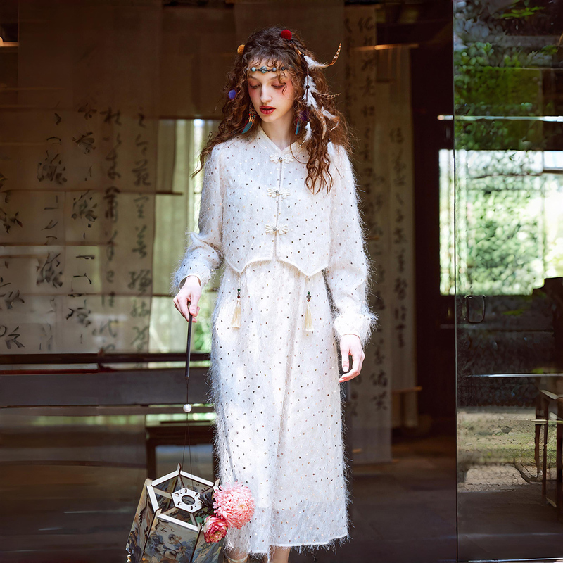 【小余专属】菀壹秋季新中式国风时尚套装女H06221439