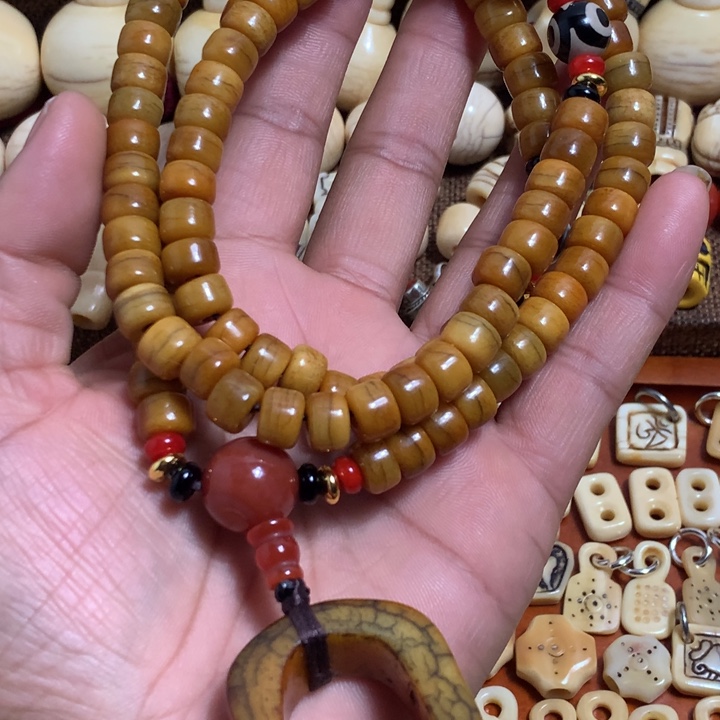 龙脊菩提吊坠念珠