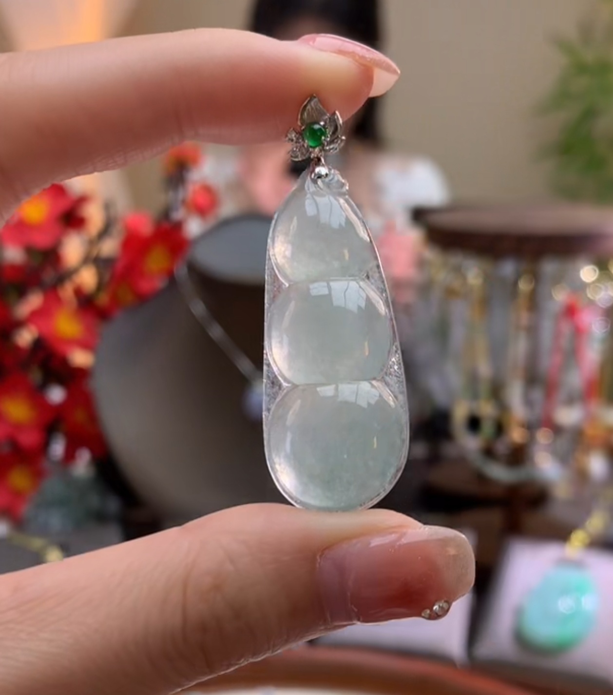 天然缅甸A货吊坠