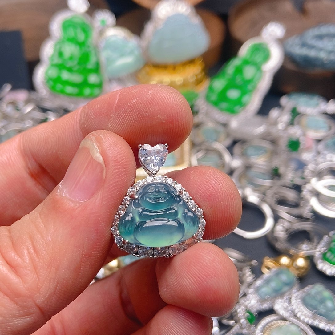 翡翠吊坠(不含链)未镶嵌733吊坠