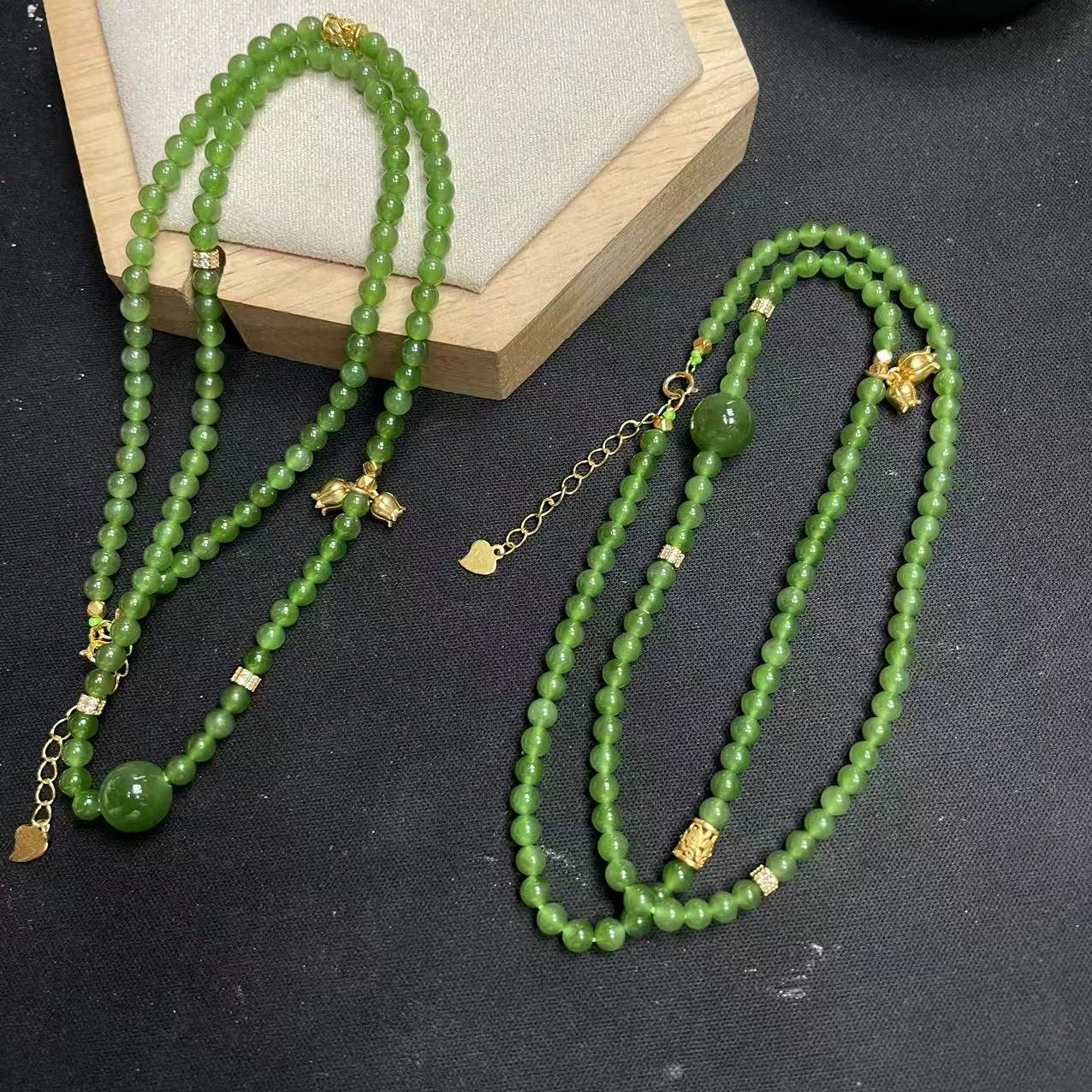 和田玉项链-100693T27-3AH26-多样性/发其一