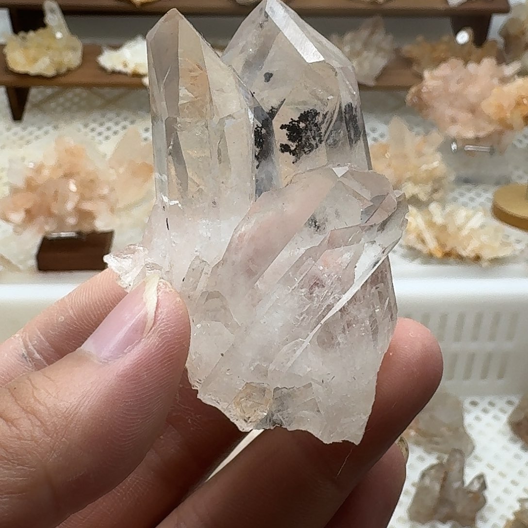 银S925镶嵌珠宝半成品水晶4
