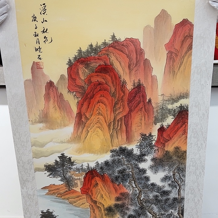 国画书画艺术作品多次在国内外