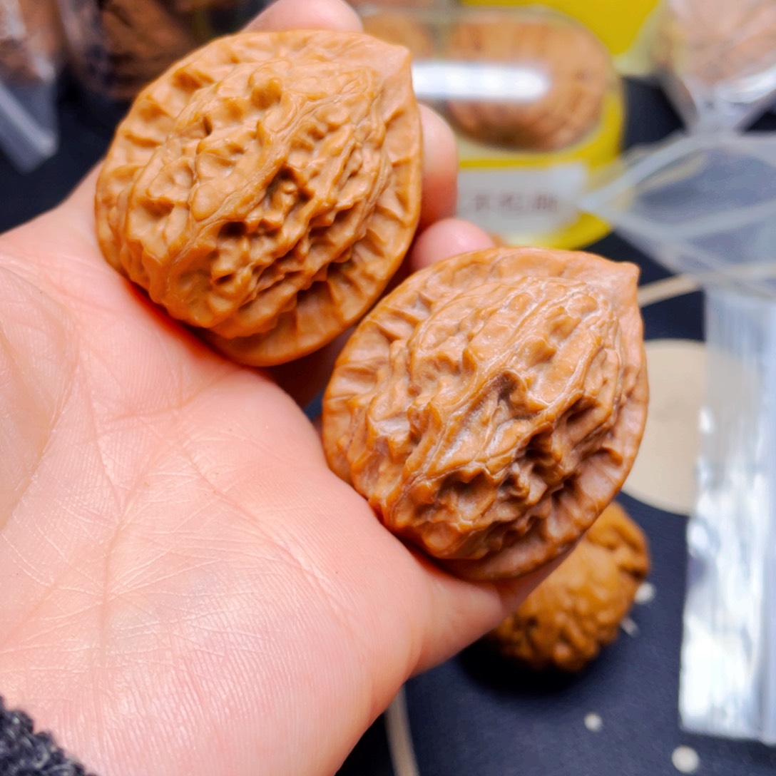 吊坠文玩核桃大红袍