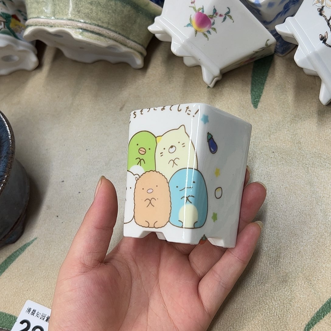 紫砂花盆850号瑕疵6:7cm