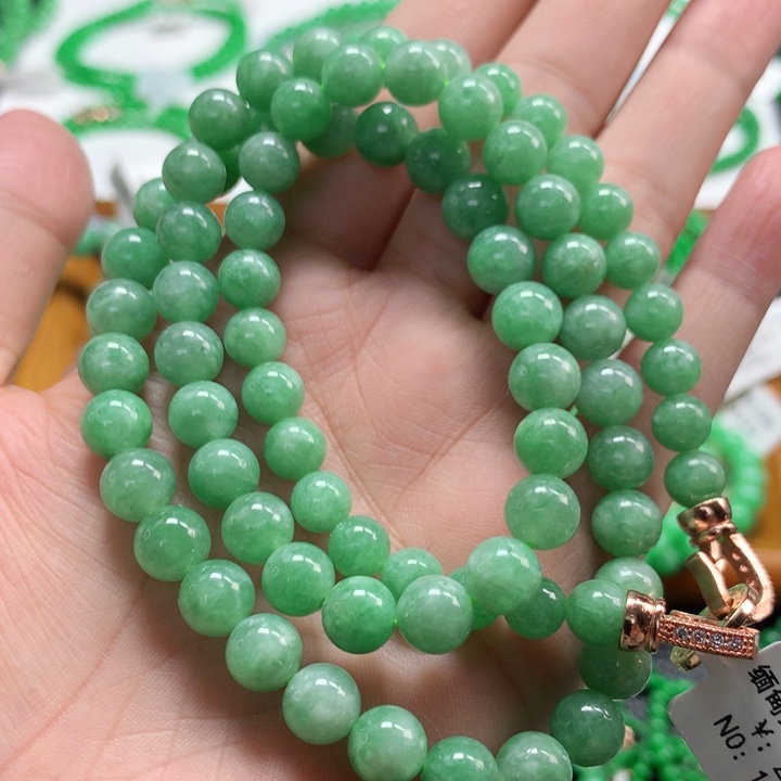 翡翠未镶嵌手链翡翠