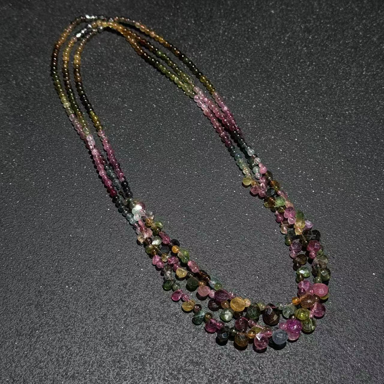 【云霞珠宝】碧玺项链DS122204- 多样性发其一