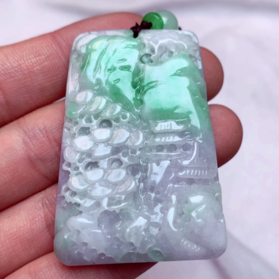 翡翠吊坠(不含链)未镶嵌