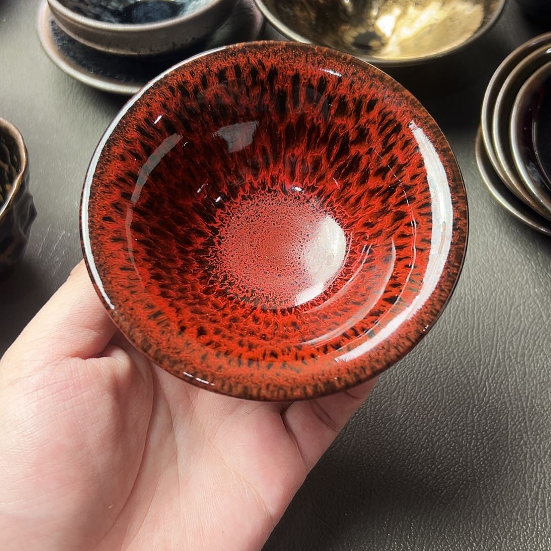 茶盏这个时候才开始准备好准备工作