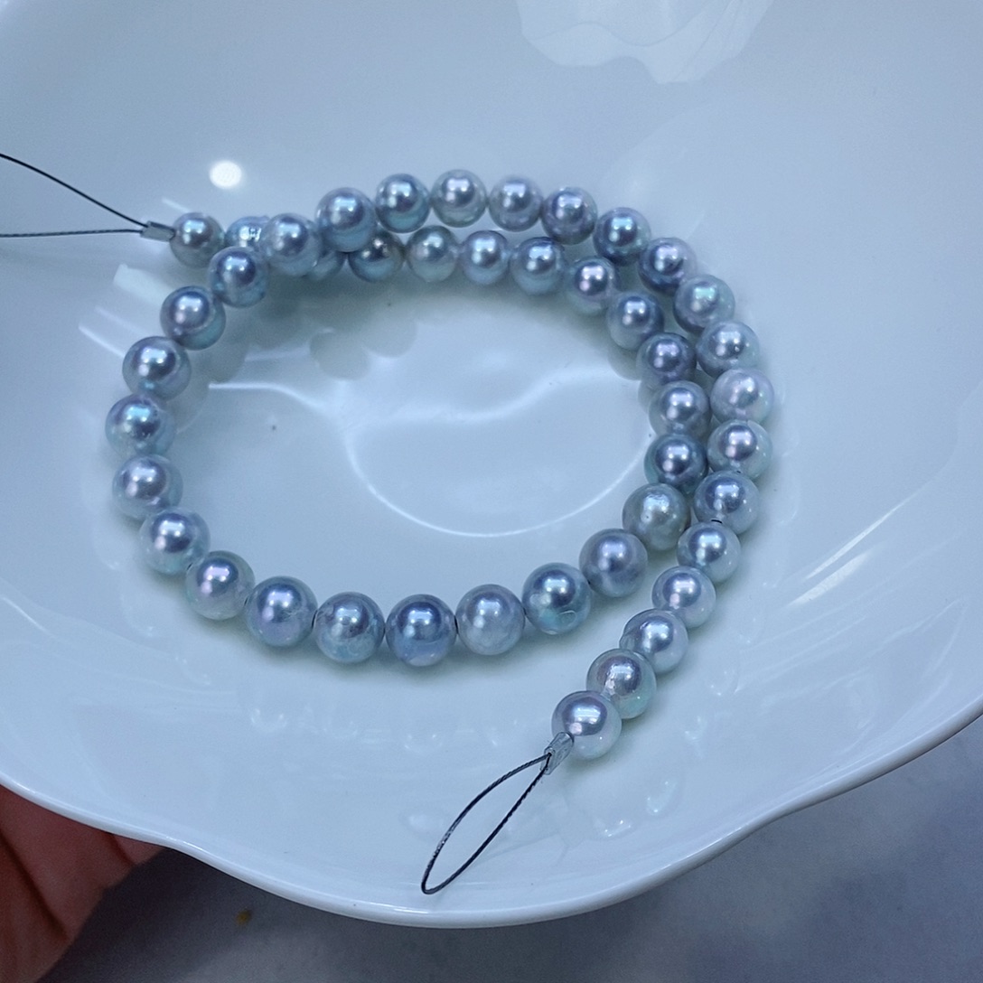 海水珍珠颈饰银S925镶嵌