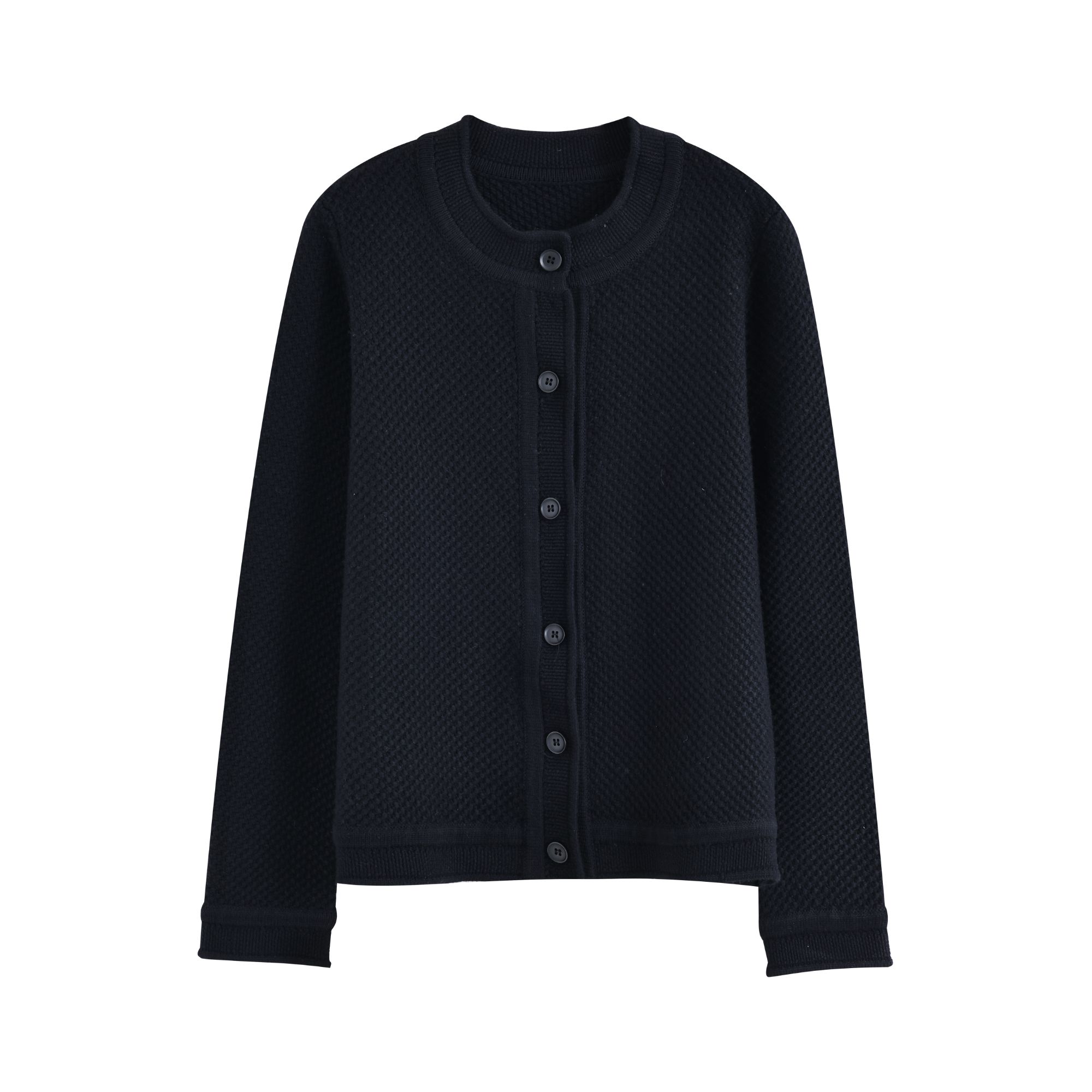 31307 精纺羊毛针织开衫外套1227