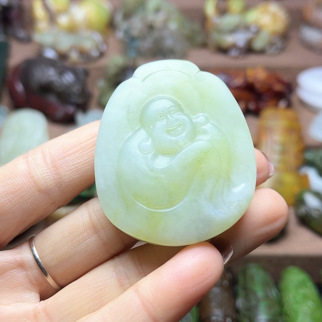 白玉菩提吊坠30。。
