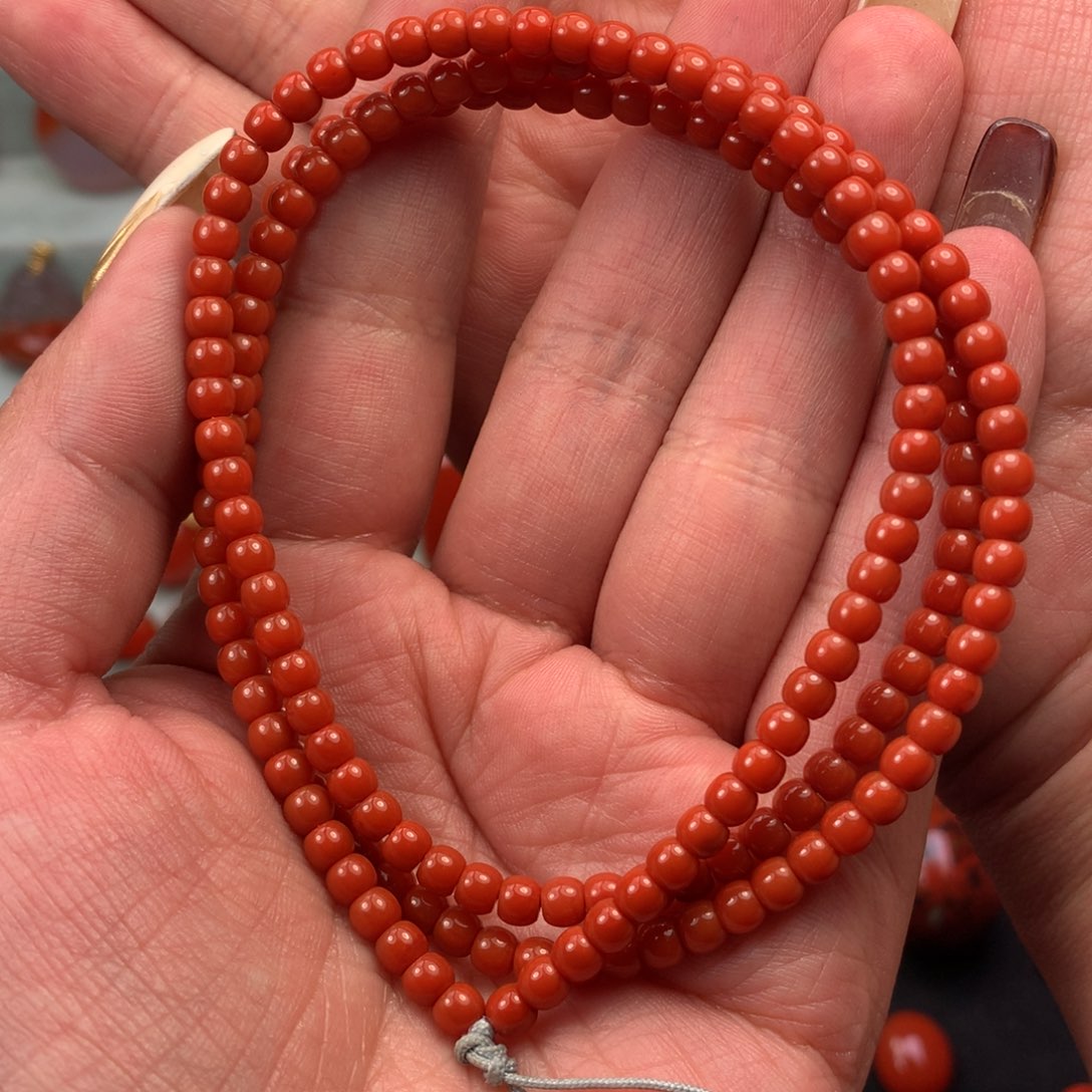 未镶嵌串南红玛瑙清**粥