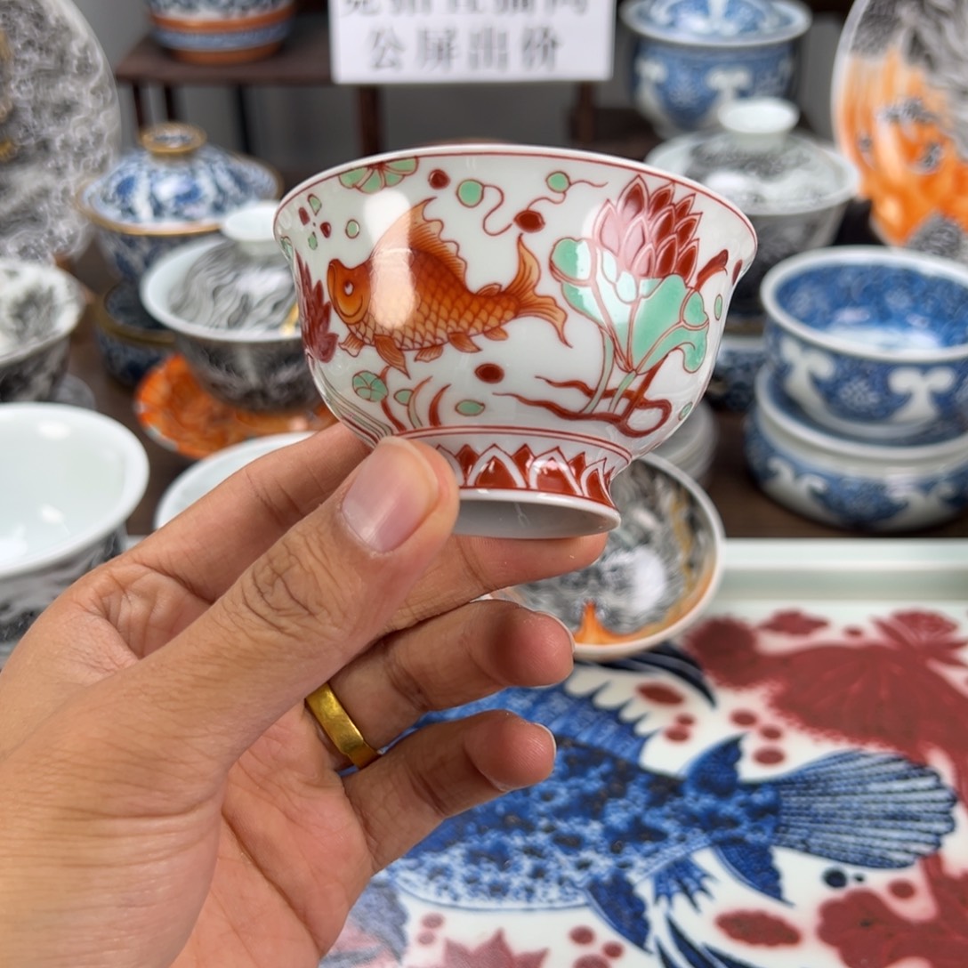 一***姚景德镇手工手绘陶瓷