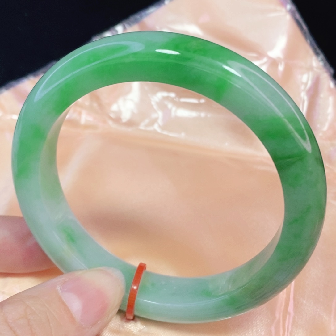 未镶嵌手镯翡翠57.2正圈
