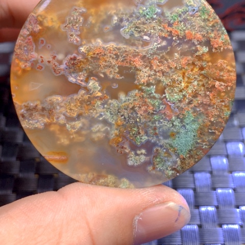 玛瑙/玉髓颈饰合金蓝***子