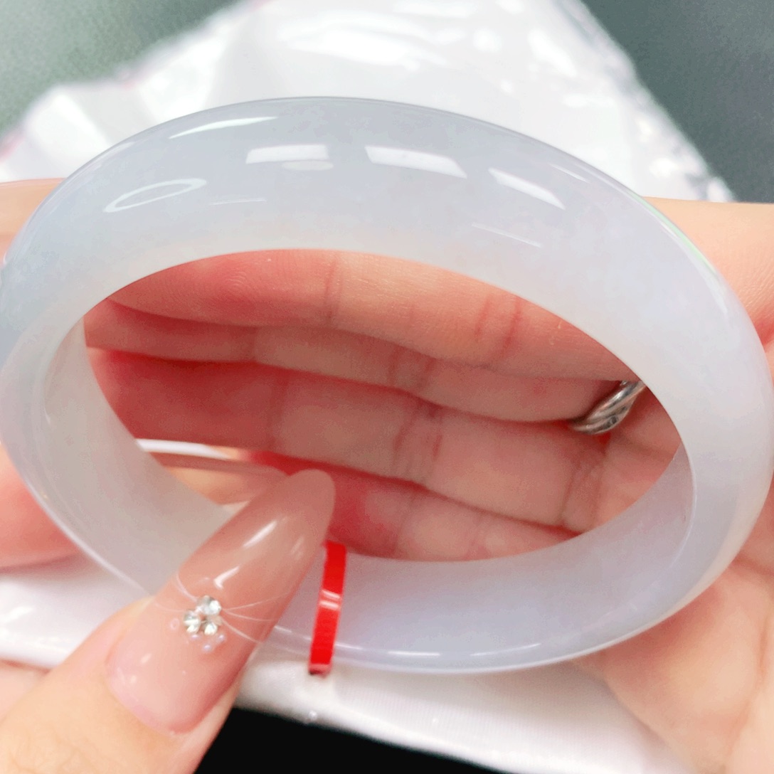 未镶嵌手镯翡翠57.58