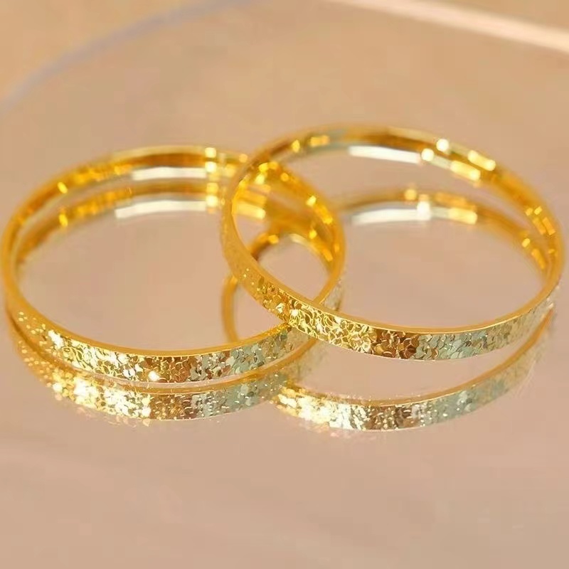 【小梁总】素圈国风简约碎冰冰手镯 -24