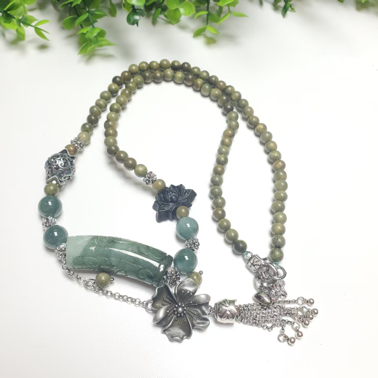 X667【赵小姐】时尚翡翠项链