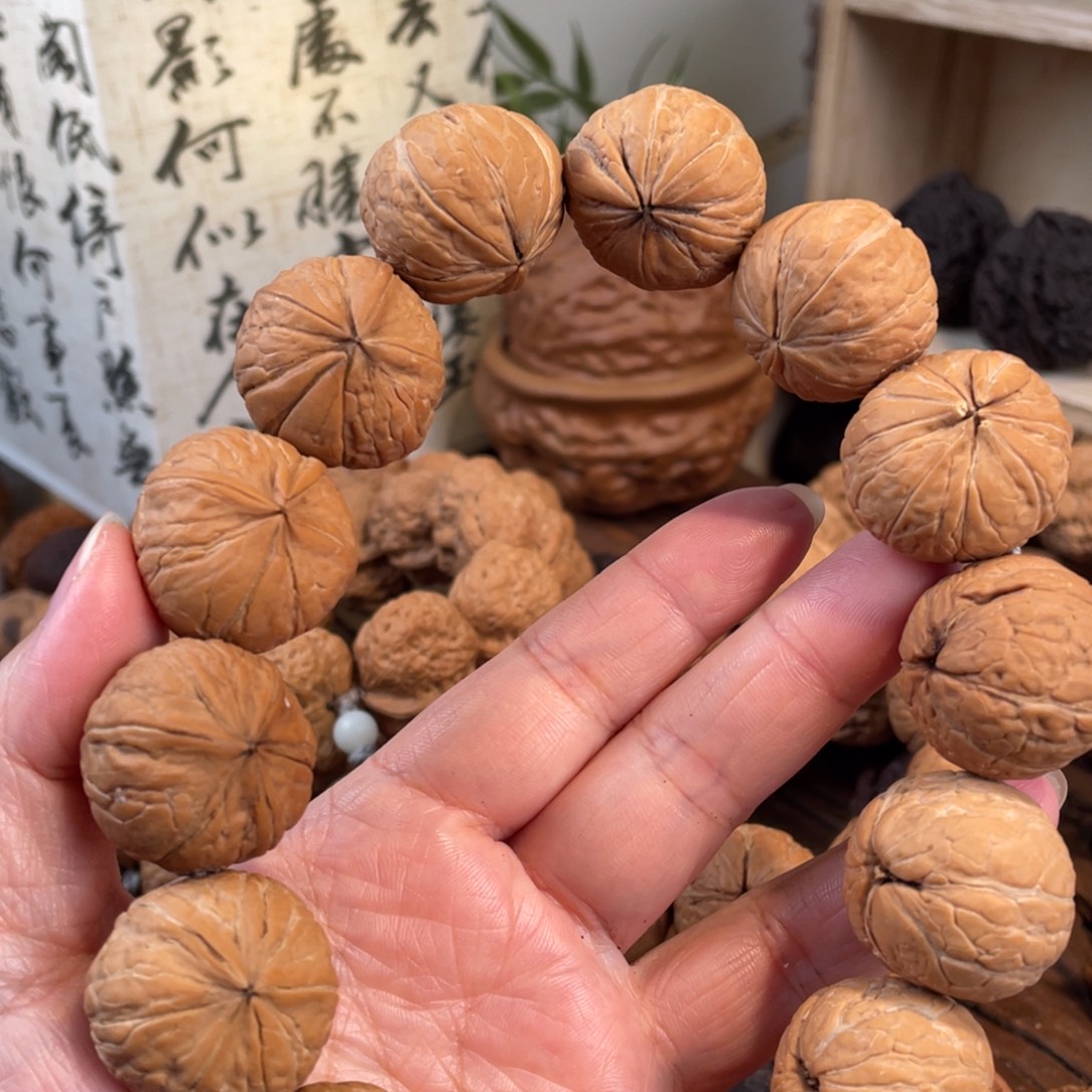 天***心文玩核桃把件灵珠14/25