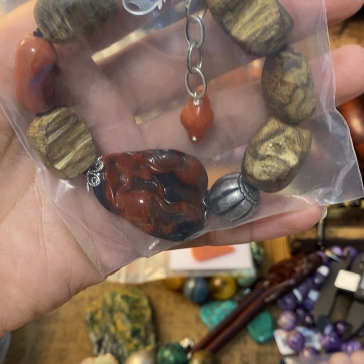 手链未镶嵌南红玛瑙又****开