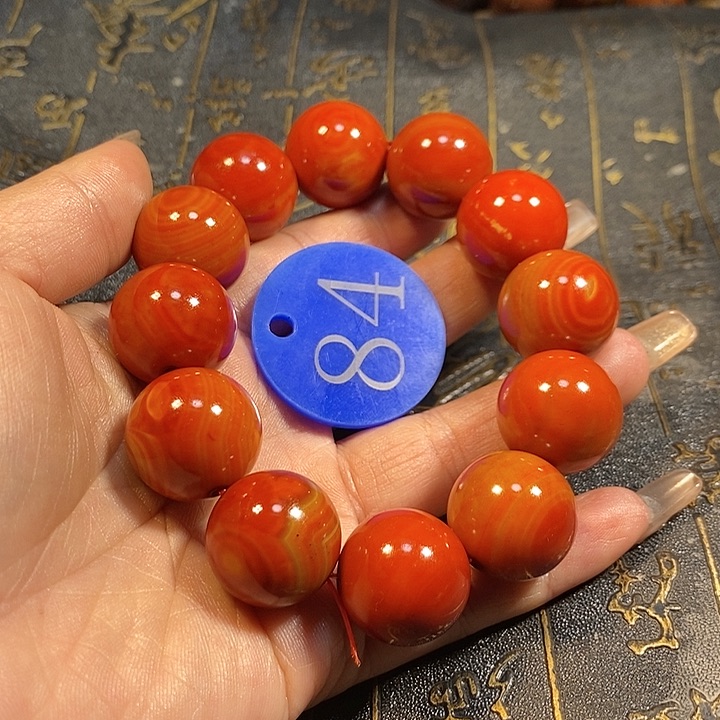 玛瑙/玉髓手链未镶嵌李*好