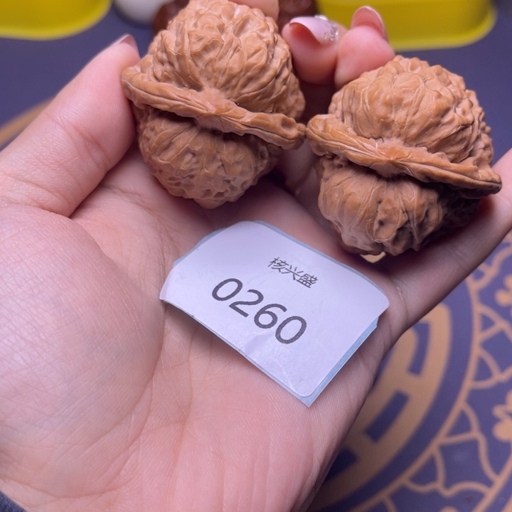 文玩核桃把件蛤蟆42.0260