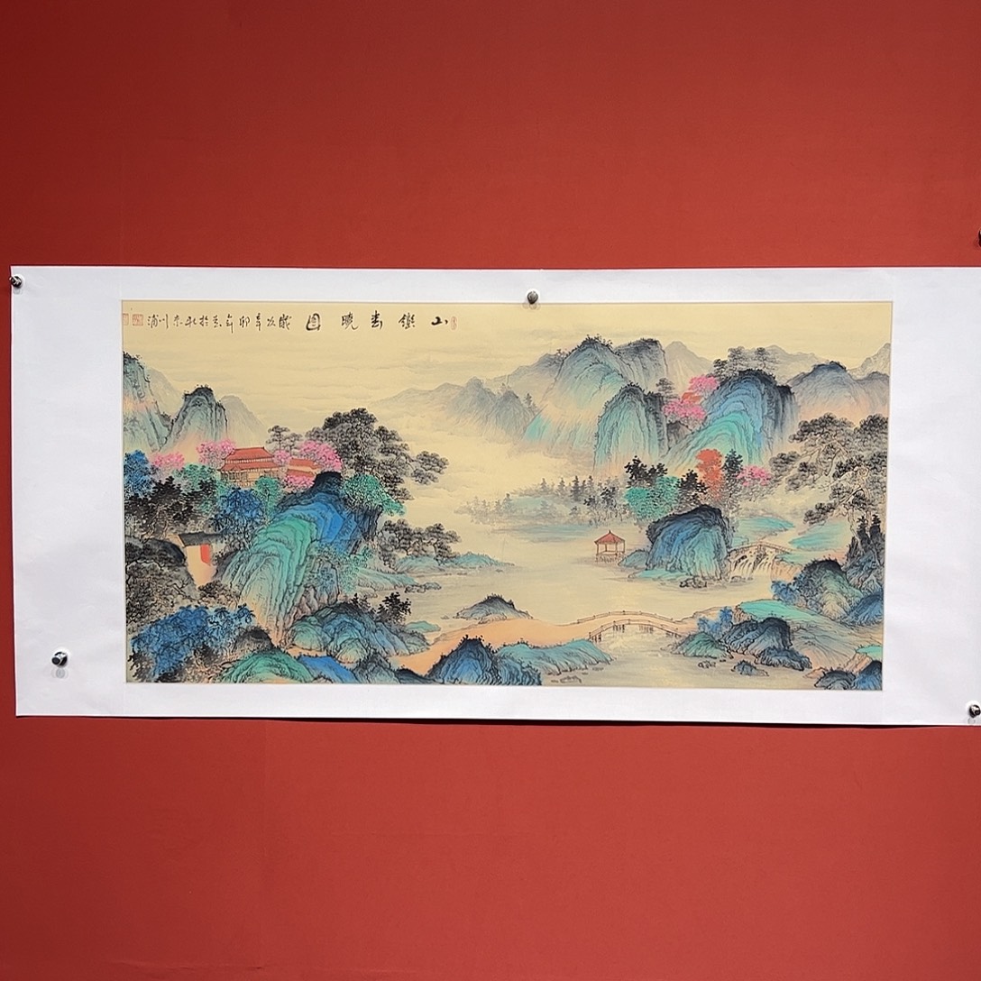国画李川浦画家作品