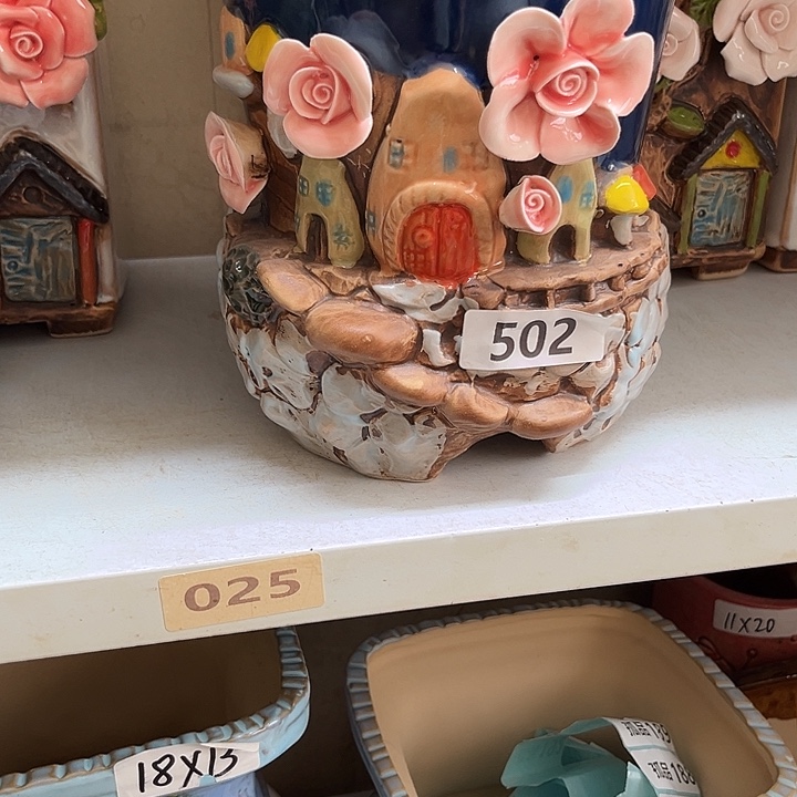 紫砂花盆粗陶材质多肉花盆