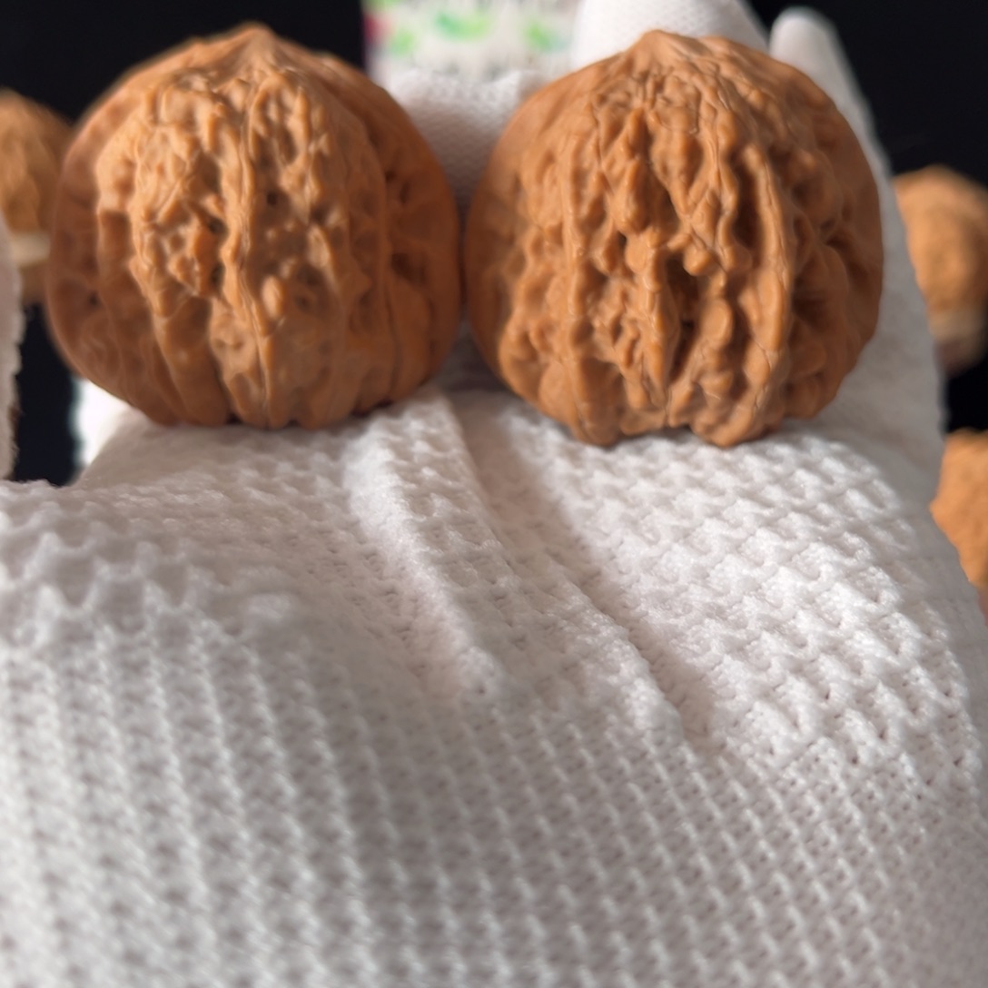 吊坠文玩核桃凹底43