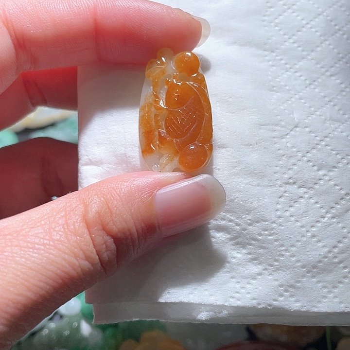 颈饰未镶嵌翡翠天