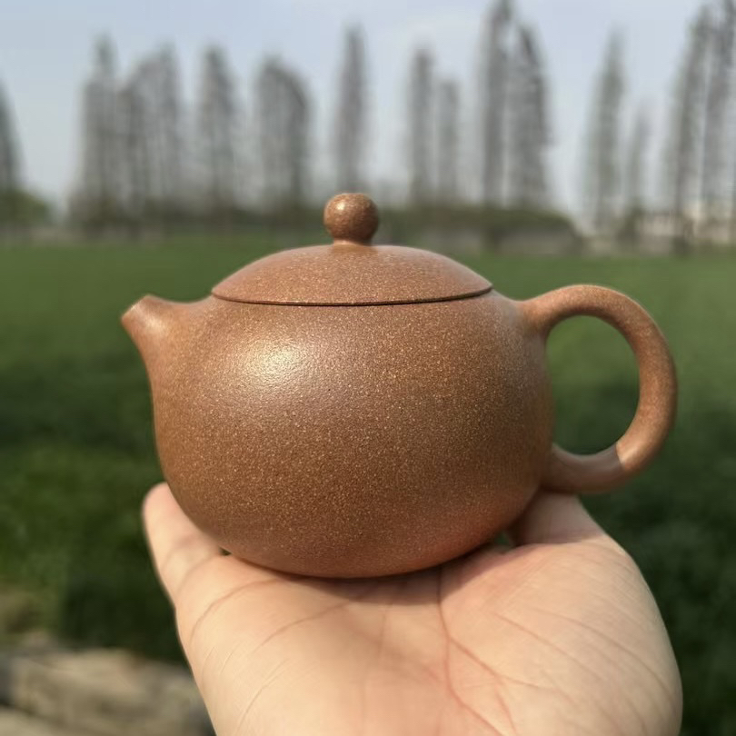 原矿零添加黄降坡泥半手工西施壶