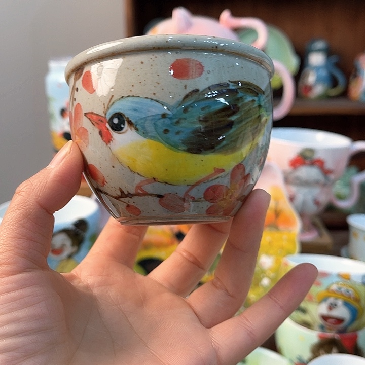 陶景德镇釉下手绘陶瓷 