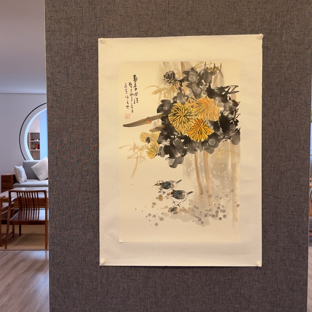 国画董老师作品画作画作