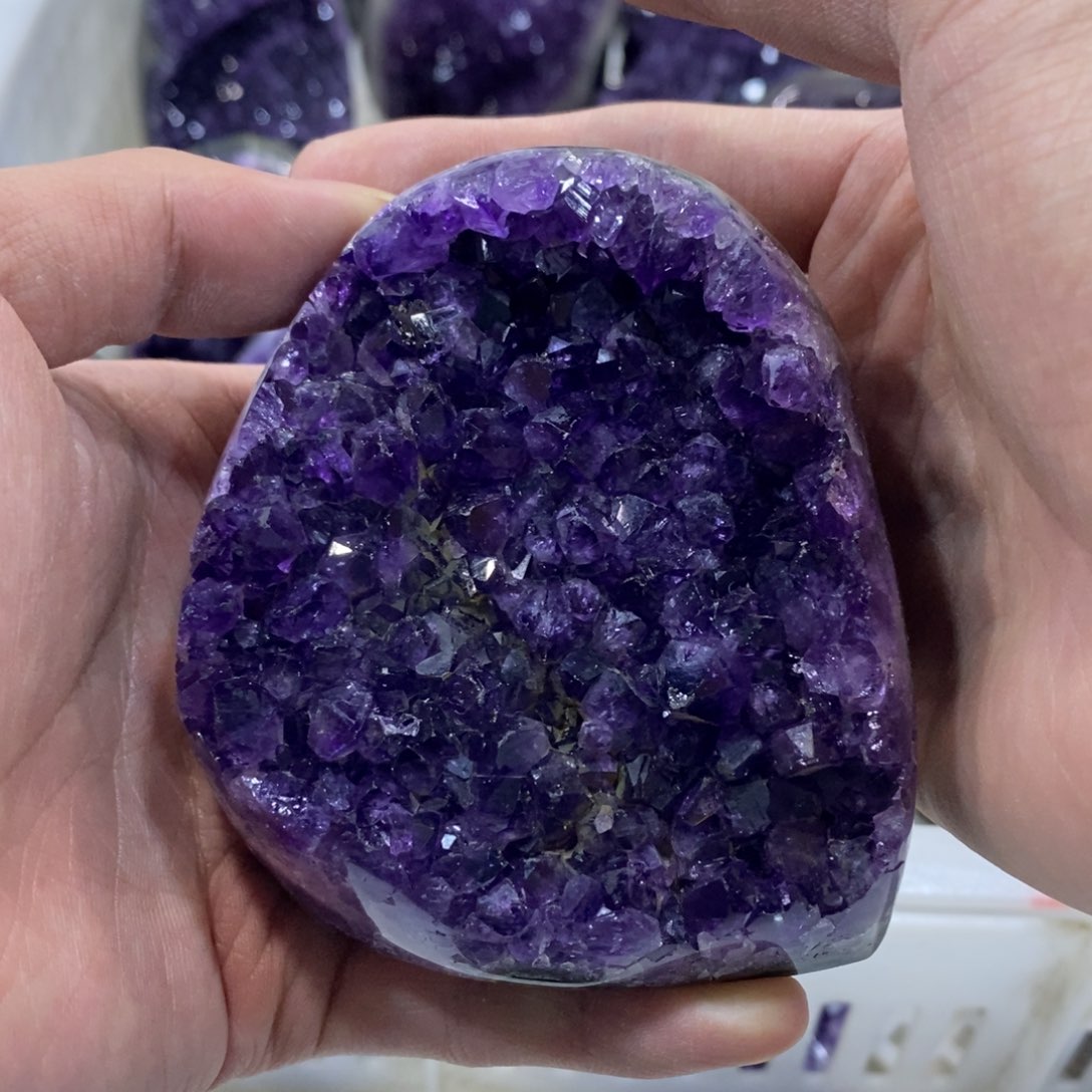 紫晶摆件摆件未镶嵌