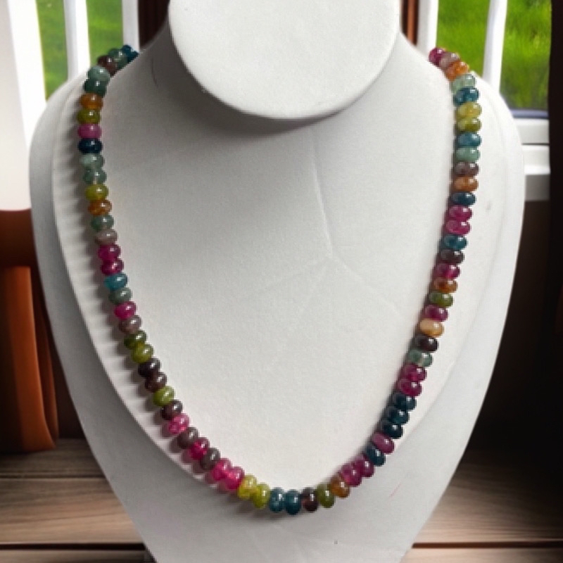 糖果8mm算盘珠项链218