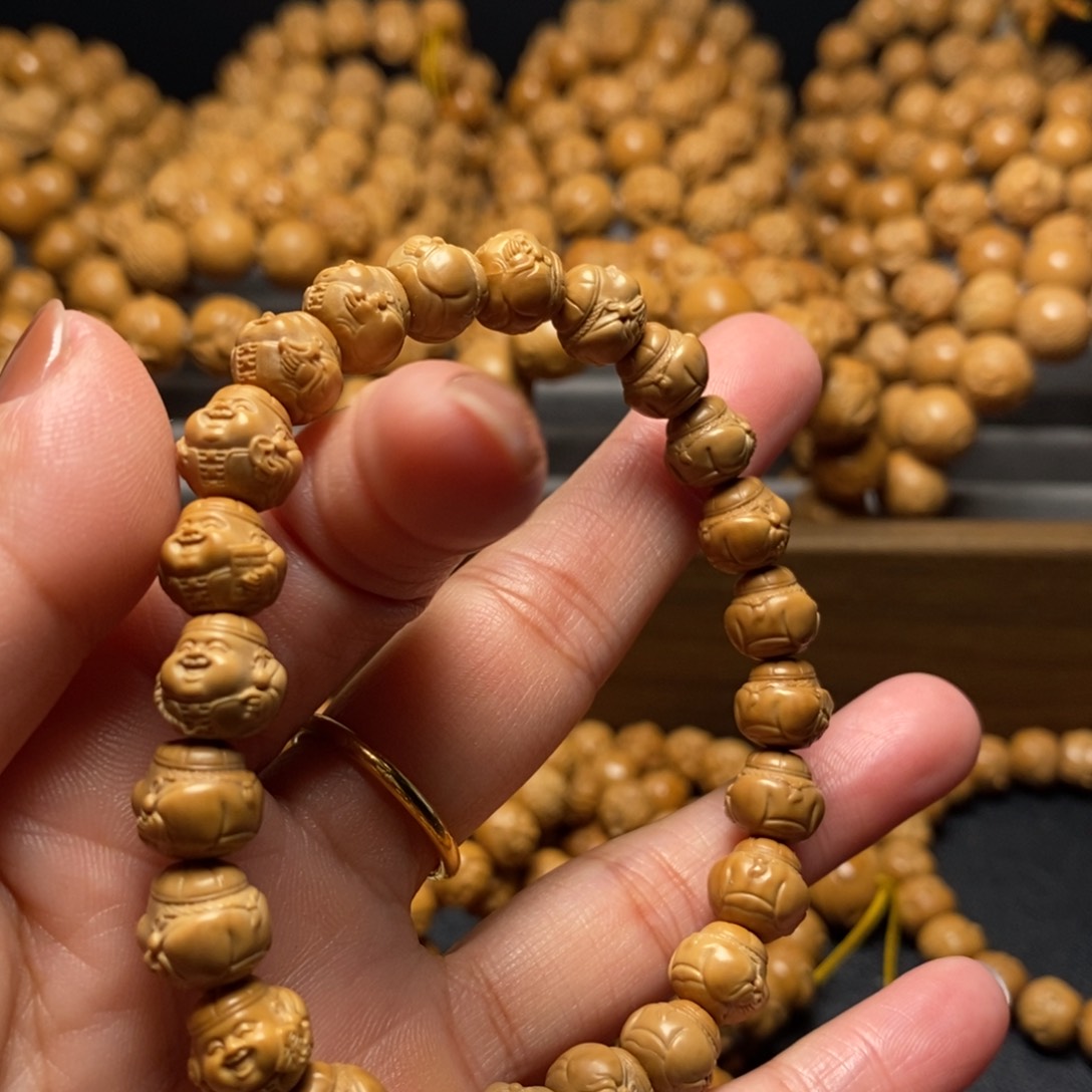 手串猴头核桃地主小财神0.8