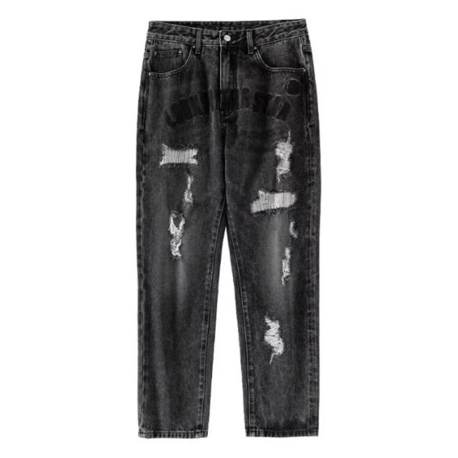 Starter 牛仔灰 长裤 STH1C6001M